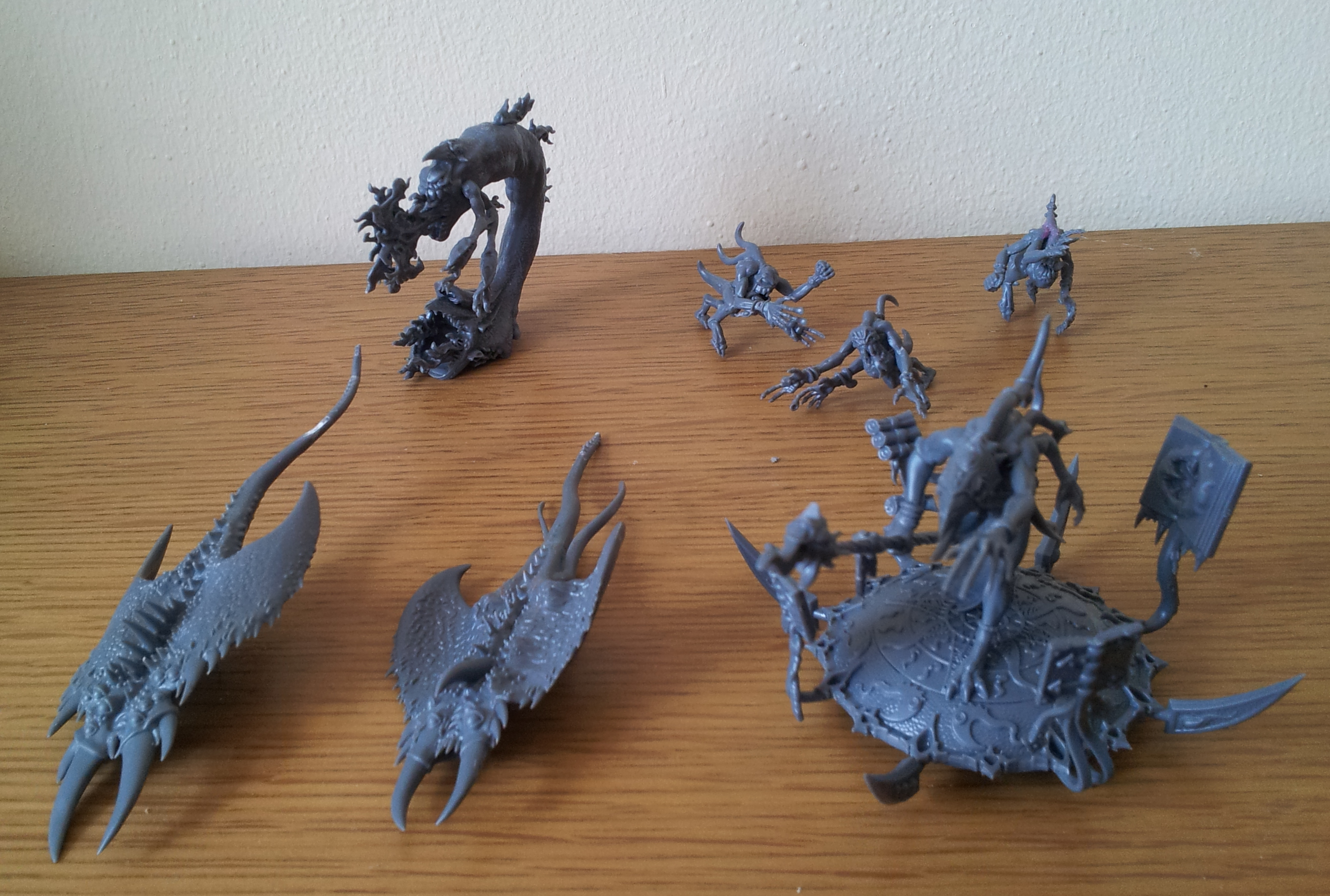 Daemons Herald Horrors Screamers Tzeentch Warhammer 40000 Tzeentch Chariot Parts 2973